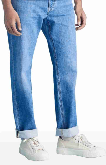 Blue Straight Fit Jeans