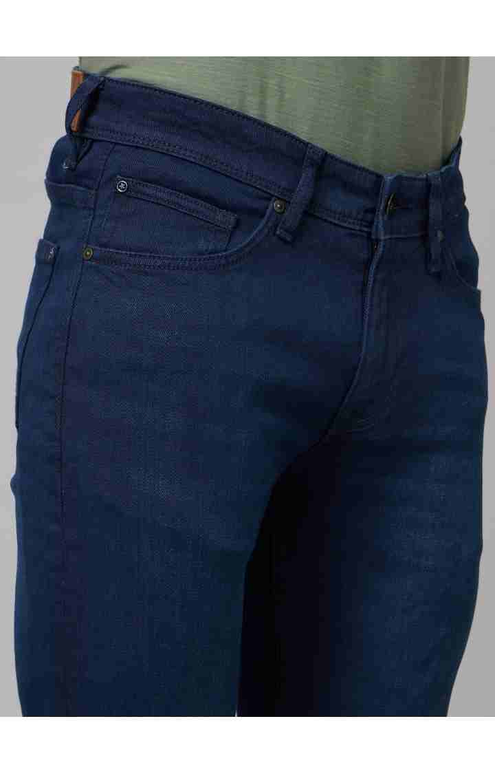 Navy Blue Slim Fit Jeans