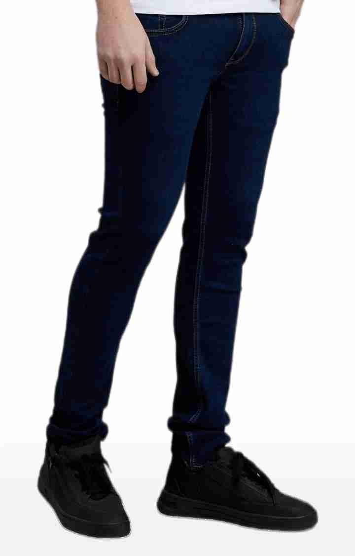 Navy Blue Skinny Fit Jeans