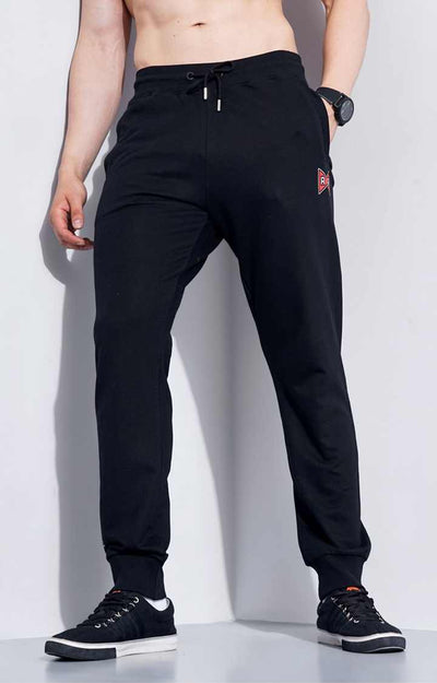 Celio* Dragon Ball Z Cotton Jogger Fit Black Trouser