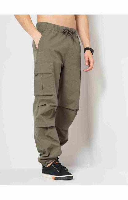 Olive Slim Fit Trousers