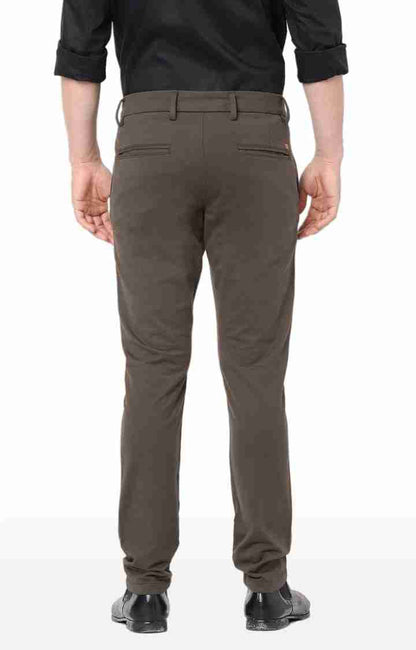 Olive Regular Fit Trousers