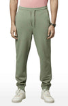 Celio* Cotton Skinny Fit Green Trouser