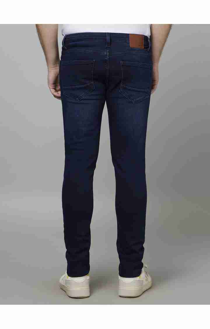 Navy Blue Skinny Fit Jeans