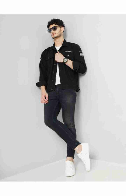 Black Skinny Ankle Length Jeans