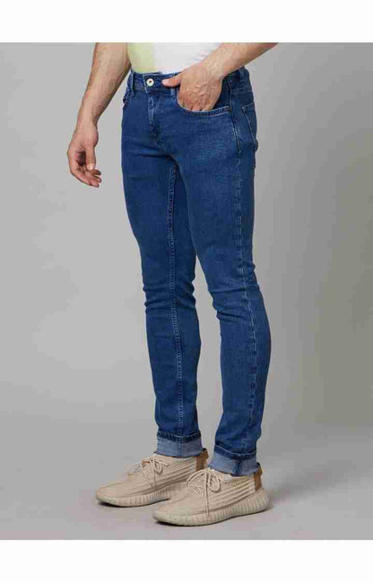 Navy Blue Skinny Fit Jeans