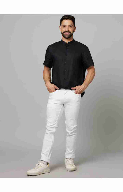 White Slim Fit Jeans