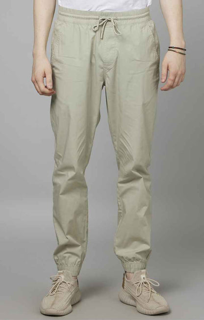 Green Slim Fit Trousers