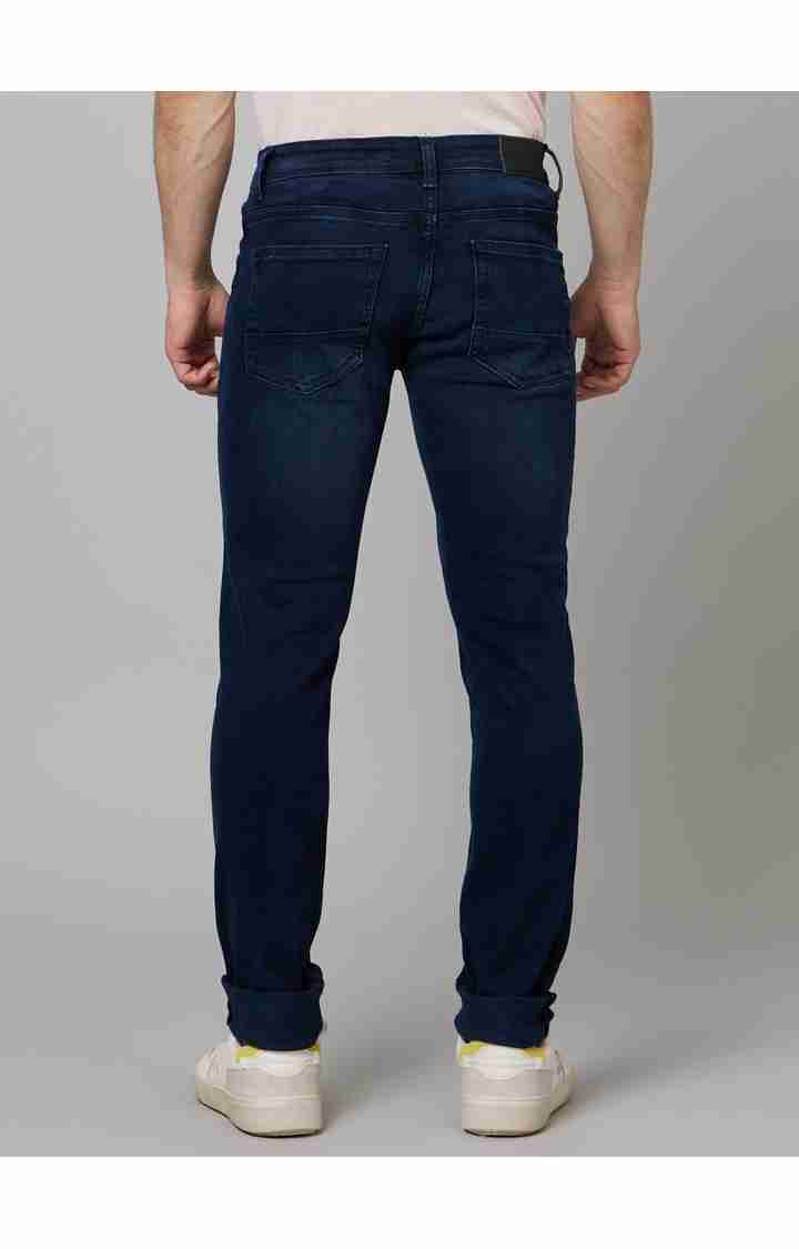 Navy Blue Slim Fit Jeans