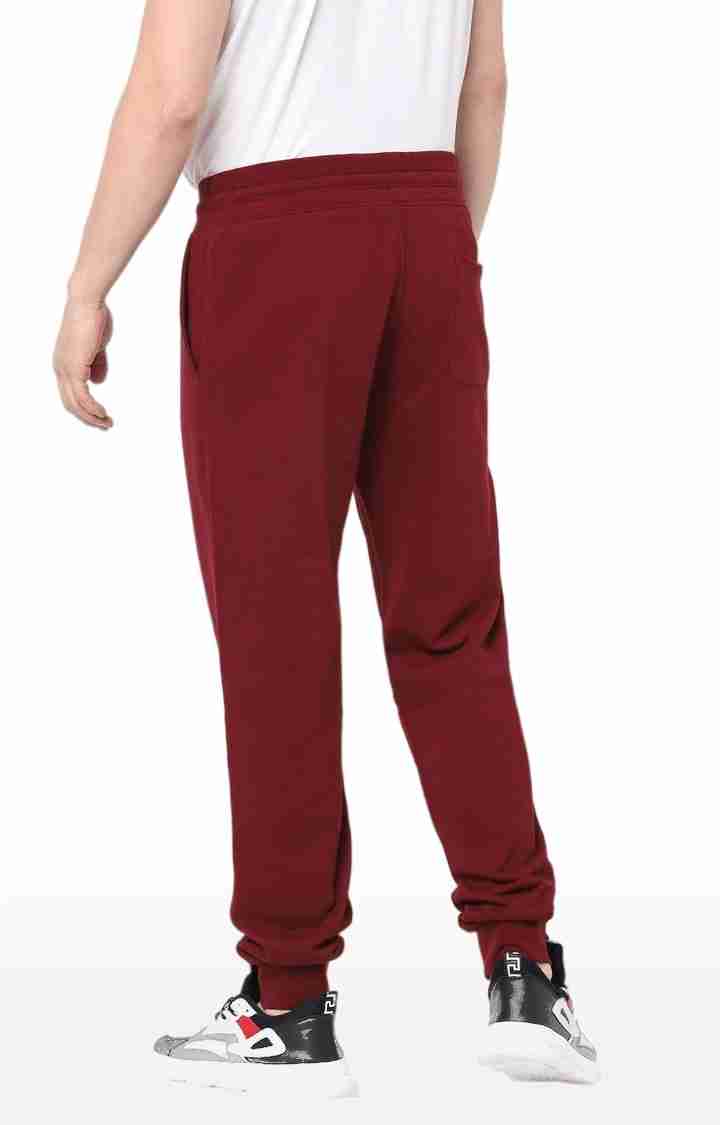 Burgundy Skinny Fit Joggers