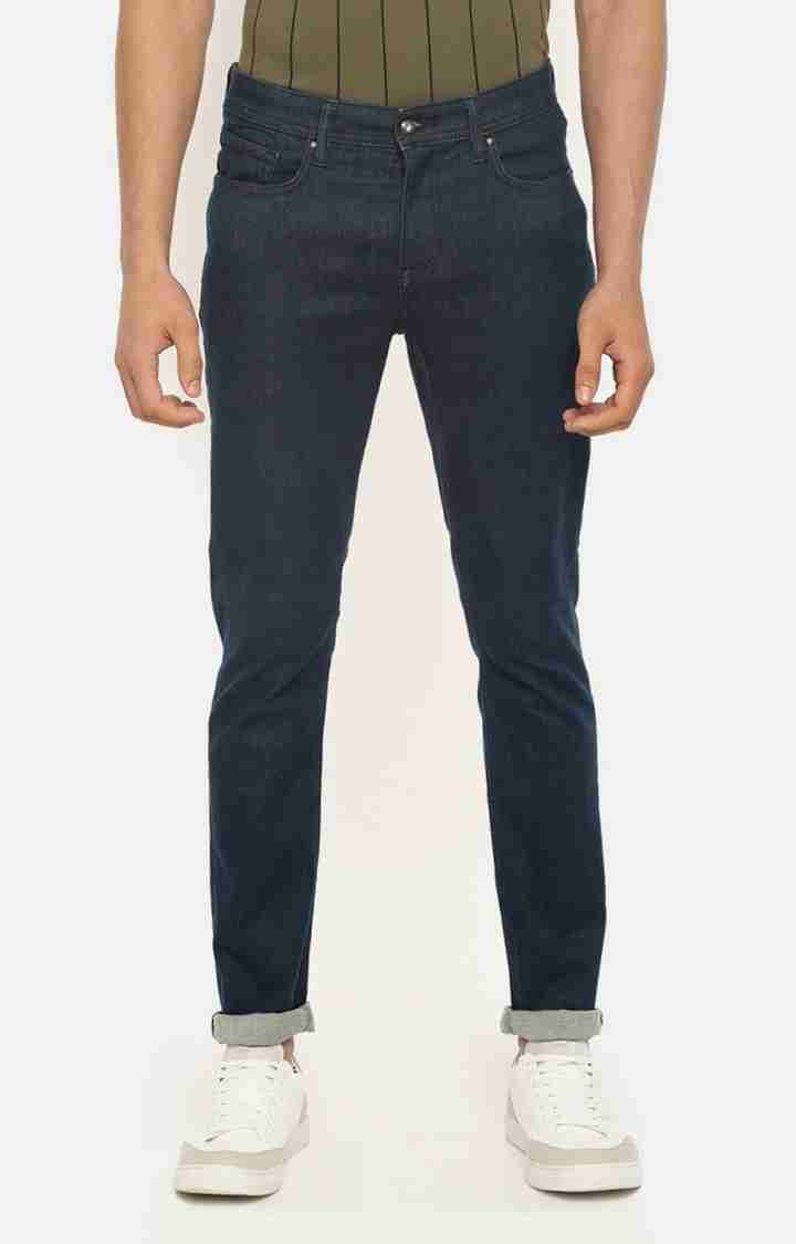 Navy Blue Slim Fit Jeans