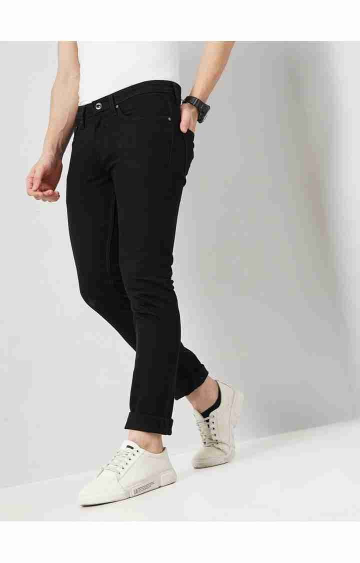 Black Slim Fit Stay Dark Jeans