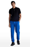 Celio* Cotton Skinny Fit Blue Trouser