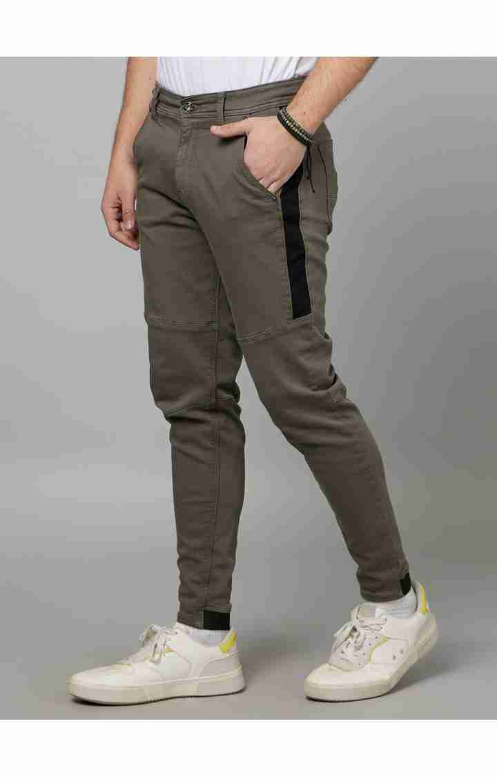 Khaki Skinny Fit Jeans