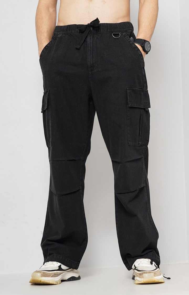 Black Straight Fit Jeans