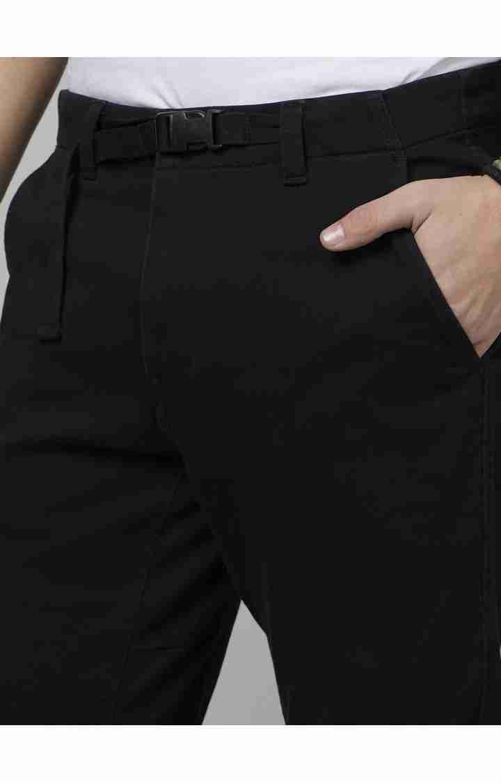 Black Slim Fit Trousers