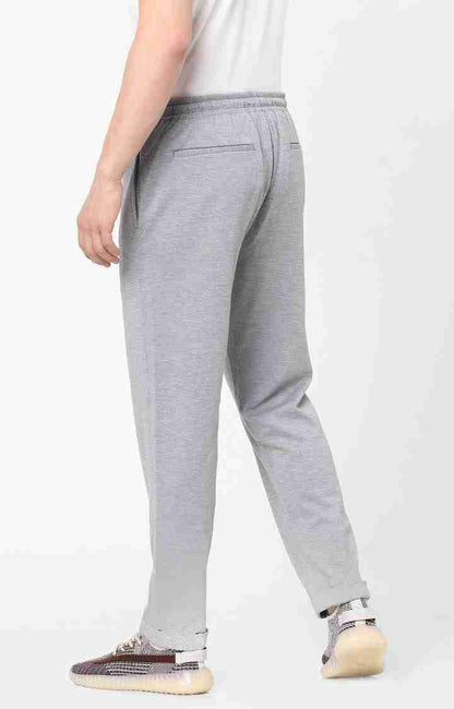 Grey Regular Fit TrackPant