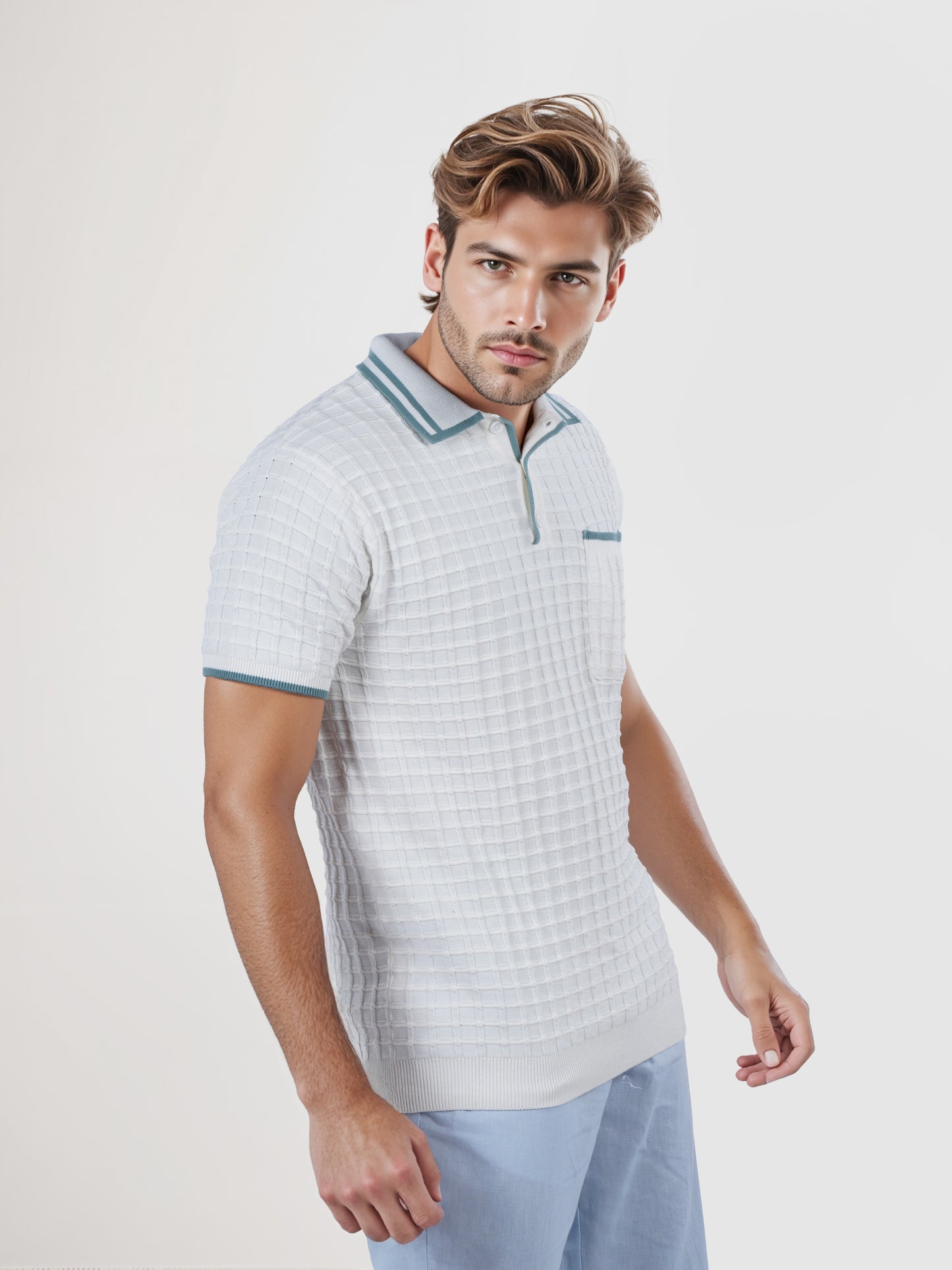 Celio* Men Off White Solid Regular Fit Cotton T-Shirt