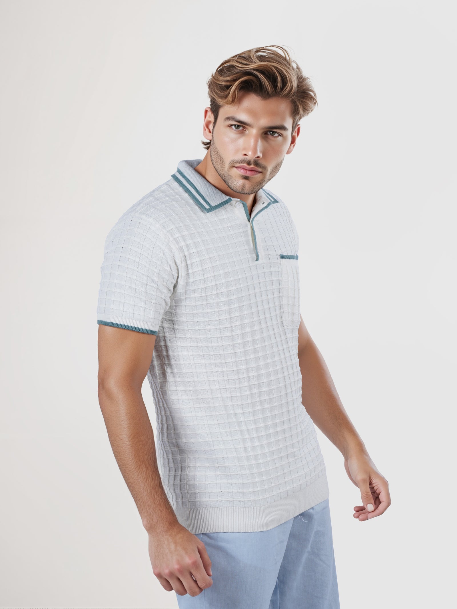 Celio* Men Off White Solid Regular Fit Cotton T-Shirt