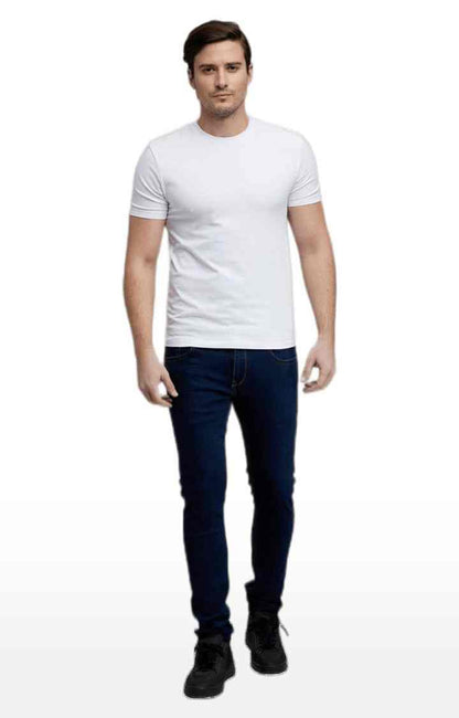 Navy Blue Skinny Fit Jeans