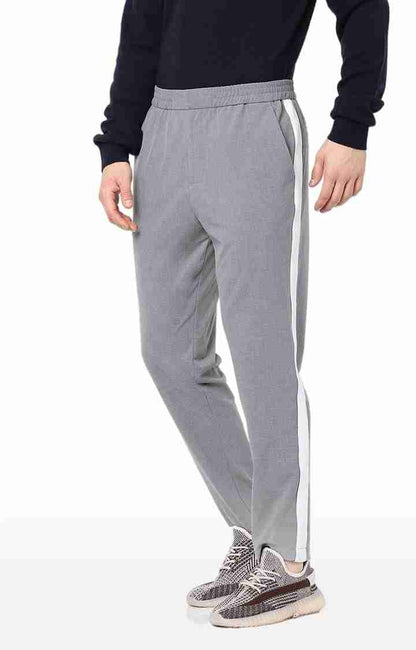 Grey Regular Fit TrackPant