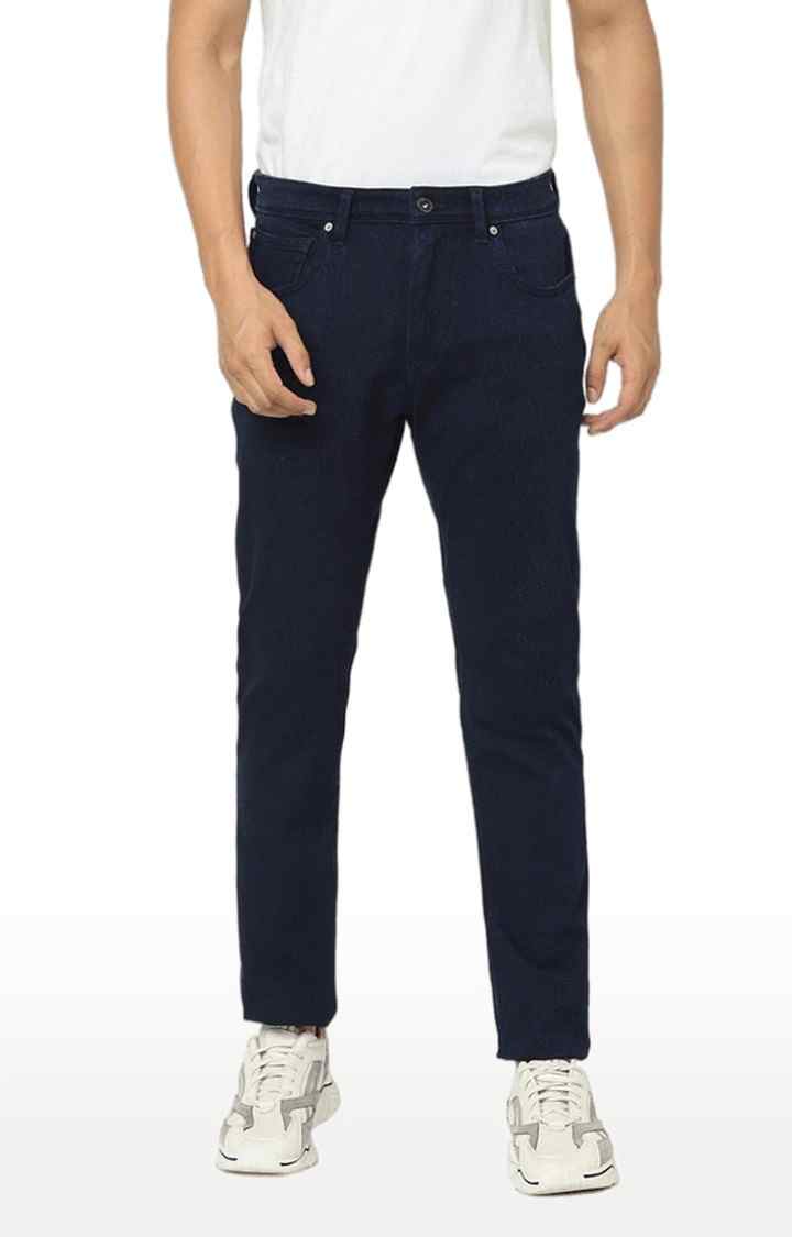 Navy Blue Skinny Fit Jeans