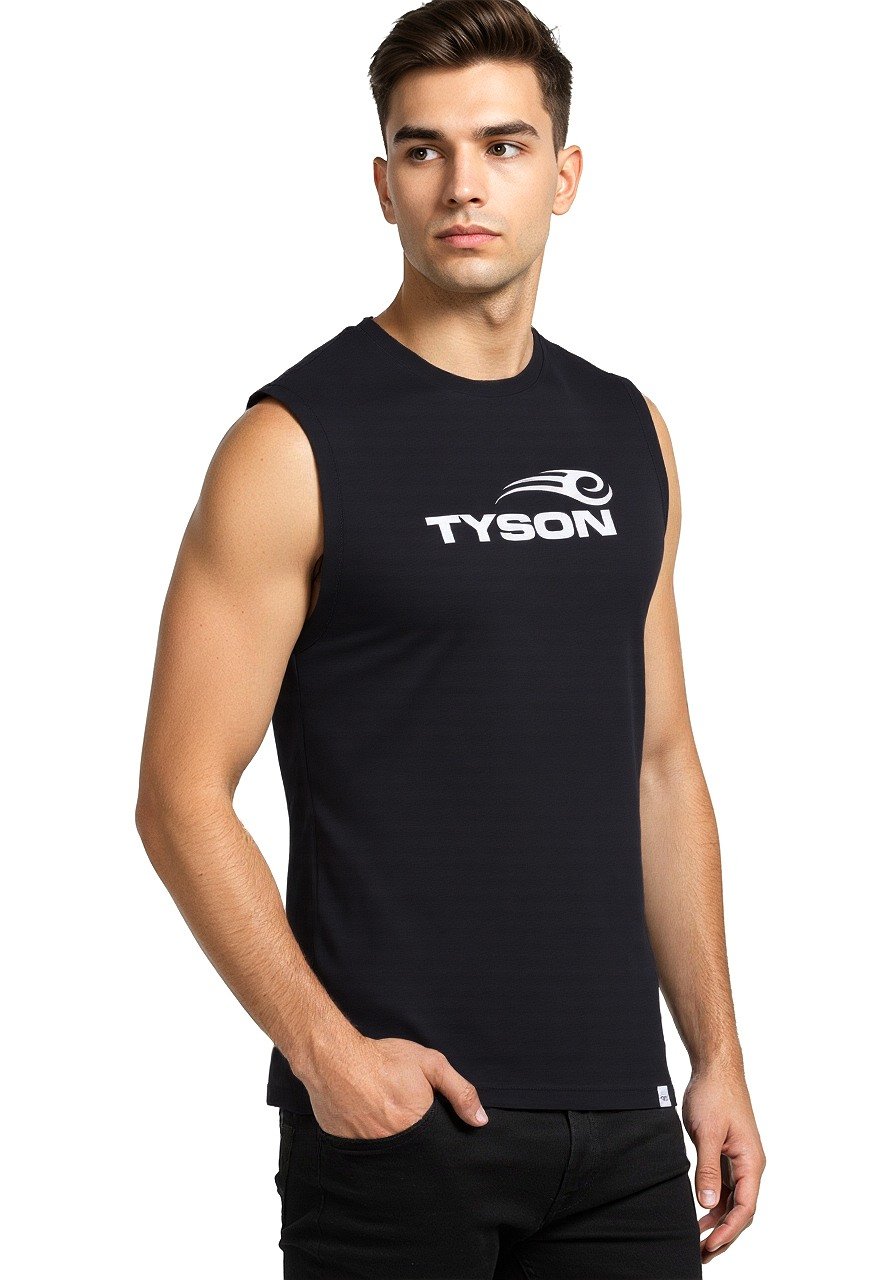 Celio* Tyson Men Black Printed Regular Fit Cotton T-shirt