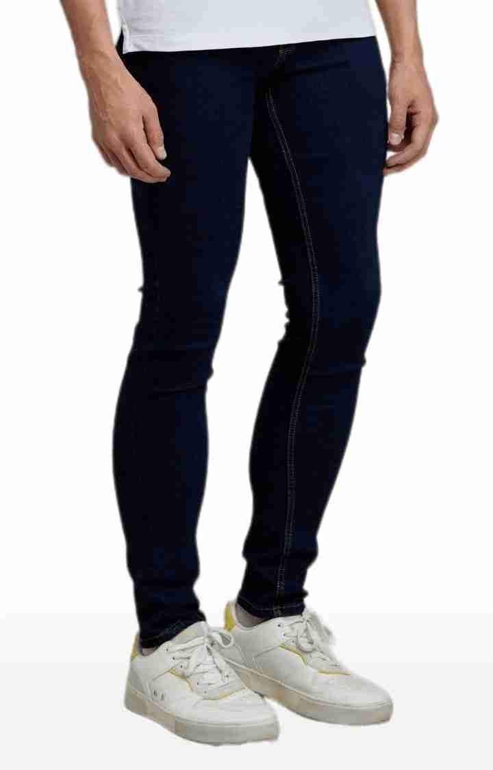 Navy Blue Slim Fit Jeans