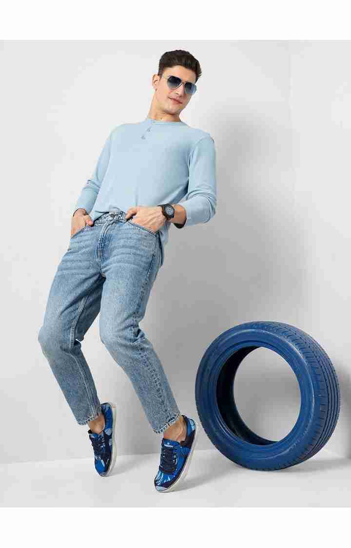 Blue Relaxed Fit Jeans