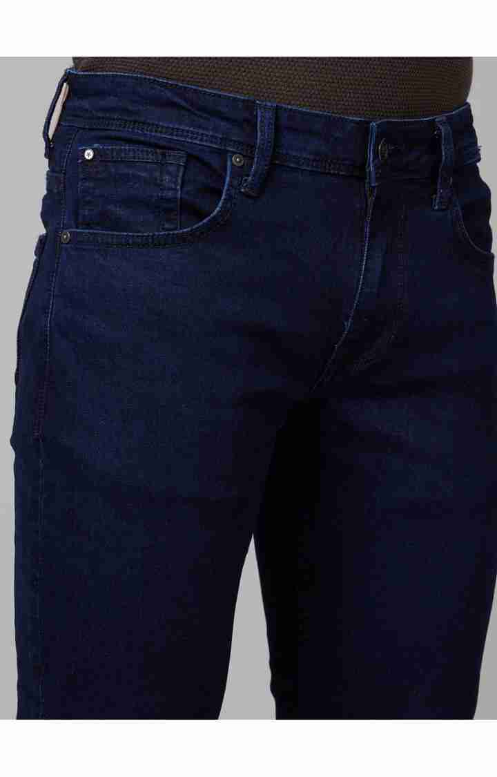 Navy Blue Slim Fit Jeans