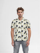 Celio* Pokemon Men Multi Printed Regular Fit Cotton Shirt