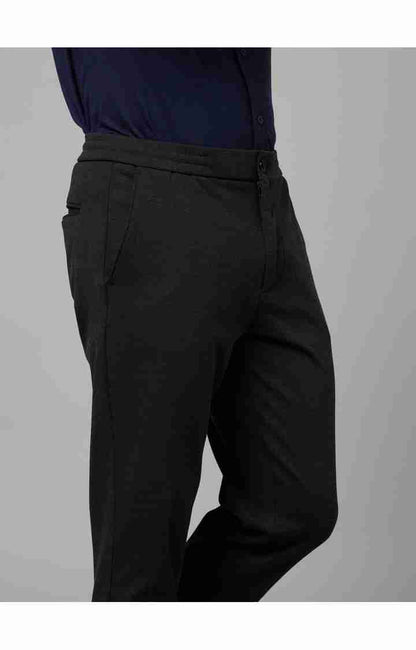 Black Slim Fit Trousers