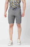 Celio* Polycotton Regular Fit Grey Shorts