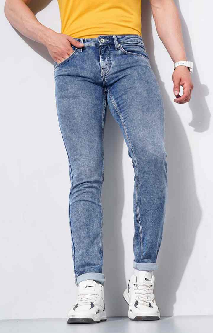 Blue Skinny Fit Jeans