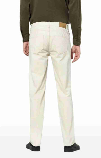 Beige Slim Fit Jeans