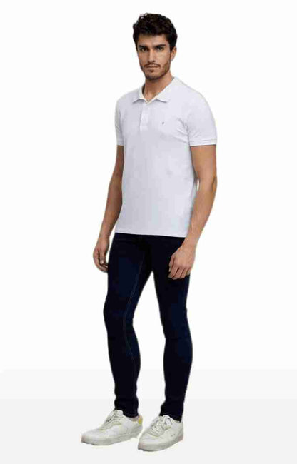 Navy Blue Slim Fit Jeans