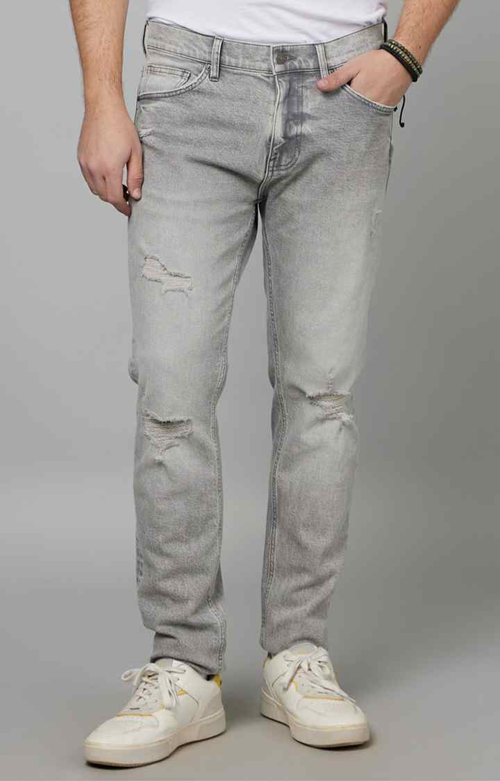 Grey Slim Fit Jeans