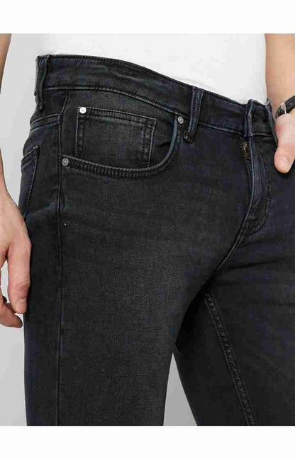 Black Skinny Ankle Length Jeans