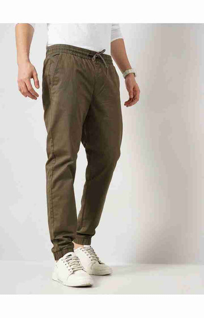 Brown Slim Fit Trousers