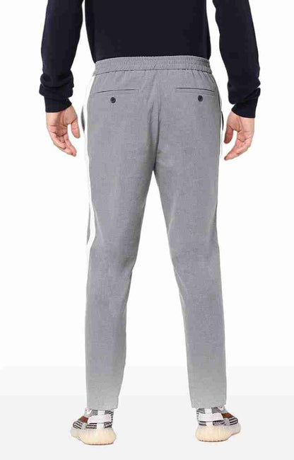 Grey Regular Fit TrackPant