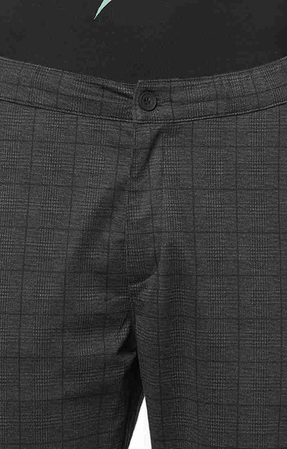 Grey Slim Fit Trousers