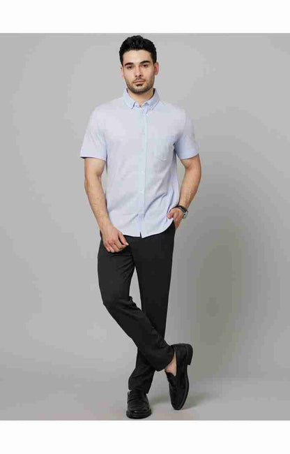 Grey Slim Fit Trousers