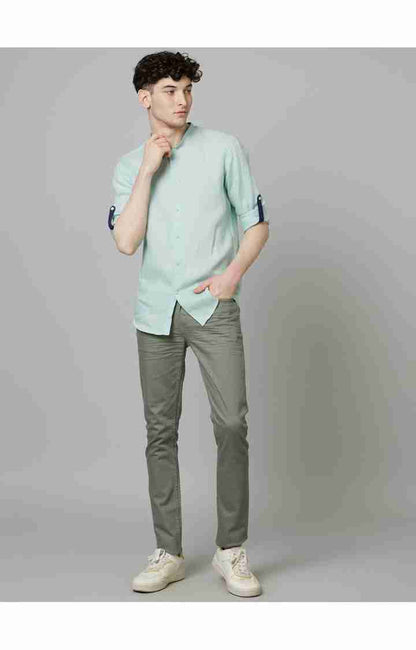 Olive Slim Fit Jeans