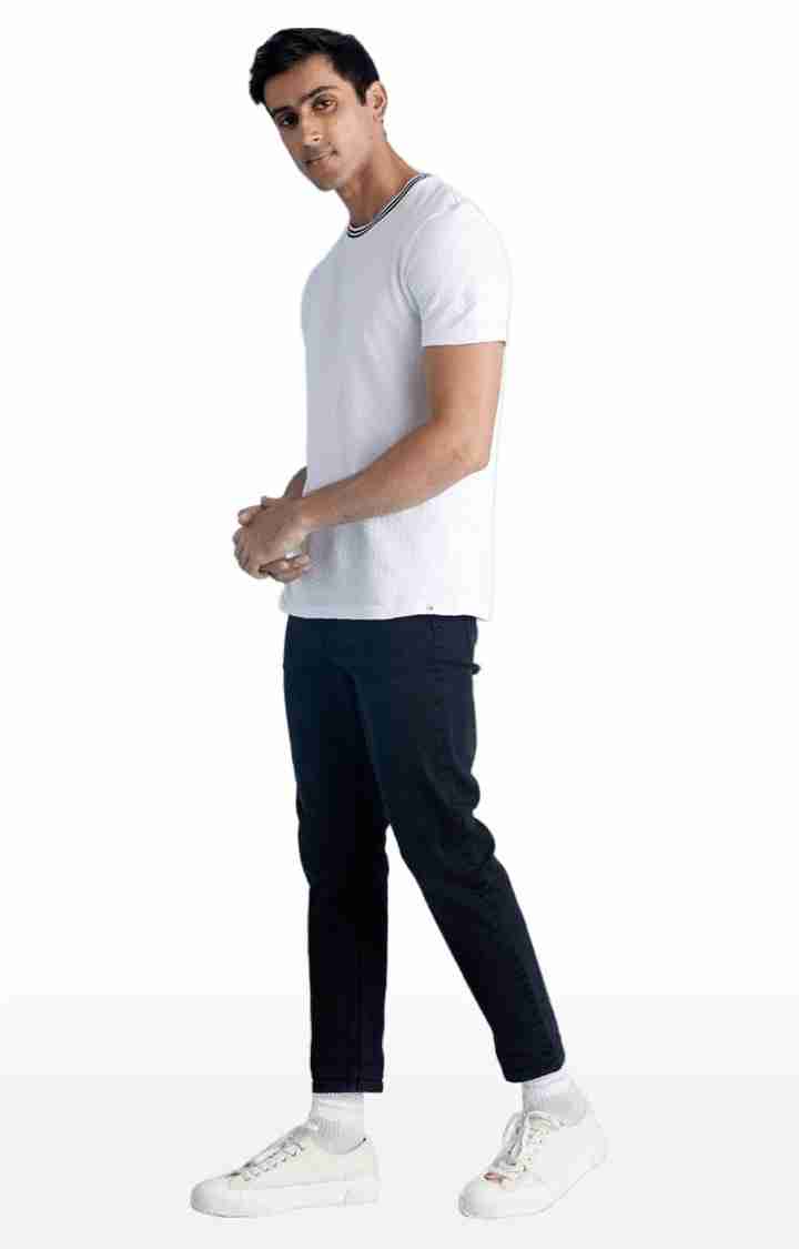 Black Tapered Fit Jeans