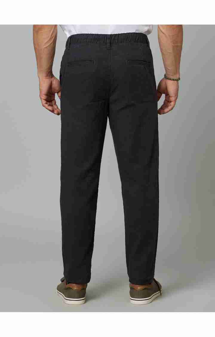 Grey Regular Fit Trousers