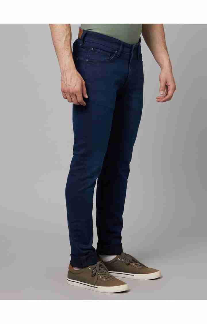 Navy Blue Slim Fit Jeans