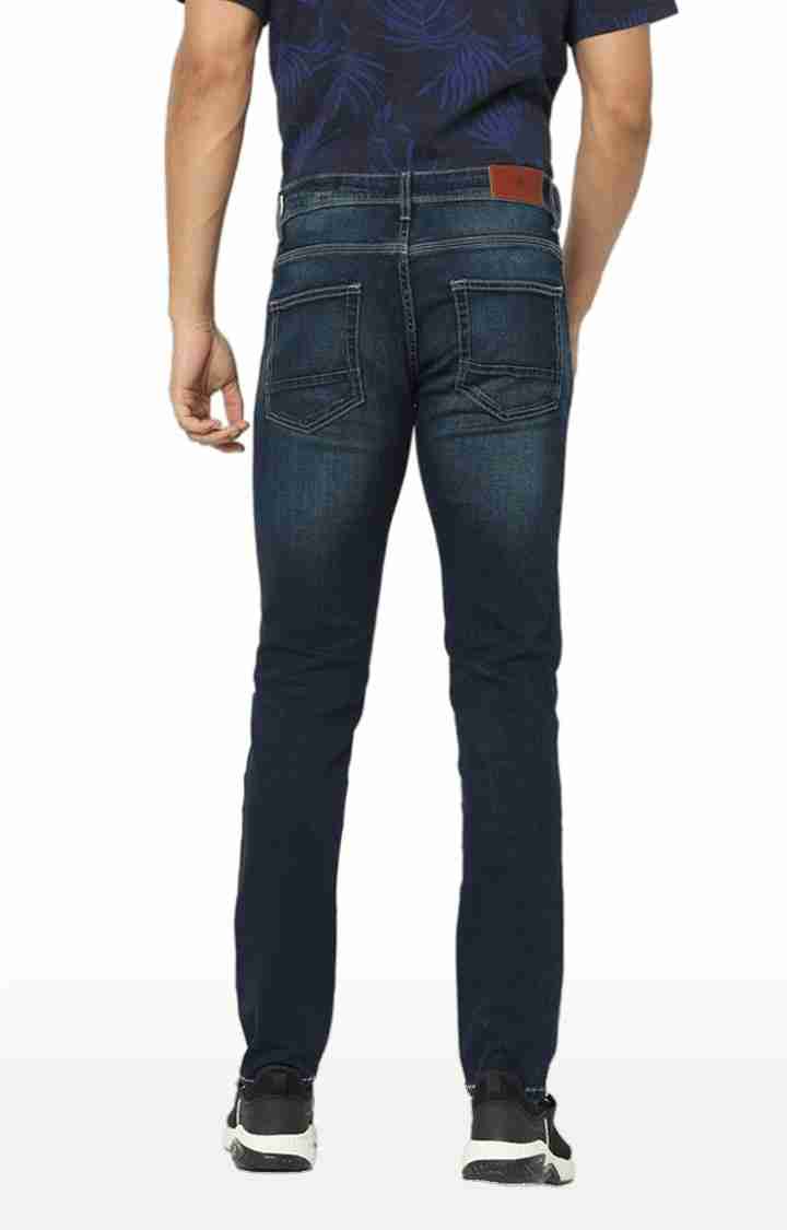 Navy Blue Skinny Fit Jeans