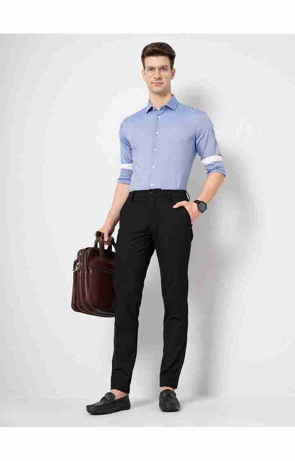 Black Slim Fit Trousers