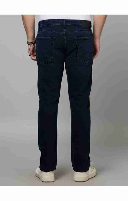 Blue Straight Slim Fit Jeans