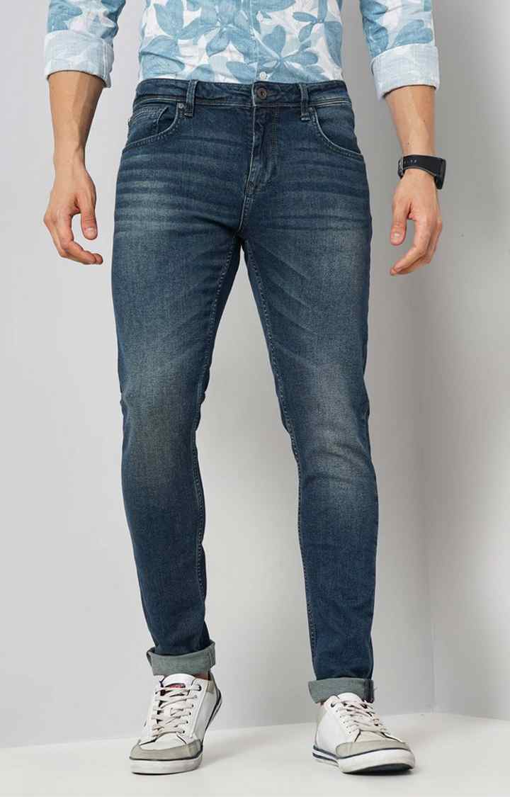 Blue Skinny Fit Jeans